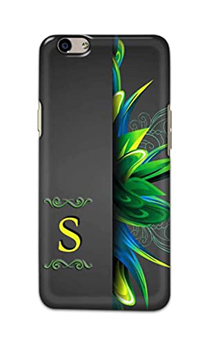 Image of Name II Initial II Letter Alphabet S Hard Back Case Cover for Oppo F1s / Oppo A59, Oppo A1601 Back Cover -(J5) VNS2222