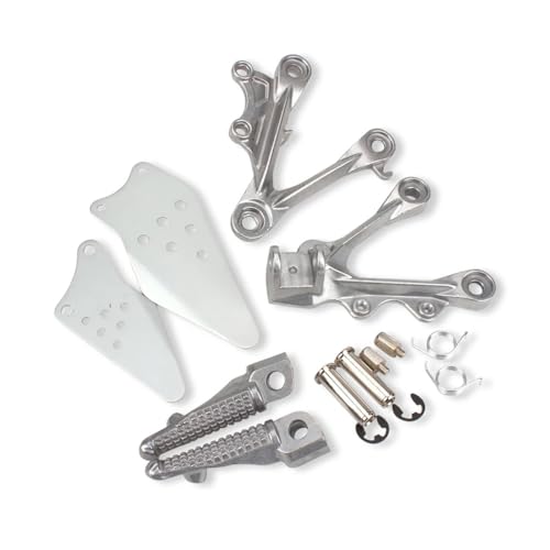 Repose-pieds AV&Ant avec kit d'assemblage de support pédale pour moto - 3