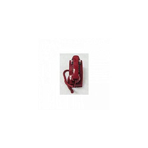 Teléfono con cable Cortelco 2554-MD-RD rojo miniatura 2