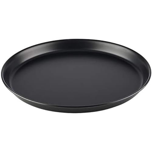 APS Pizzaform rund Ø 30/28,3 x 2,5 cm - Pizzablech aus Blaublech, nicht beschichtet, lange Lebensdauer, zum professionellen Pizzabacken