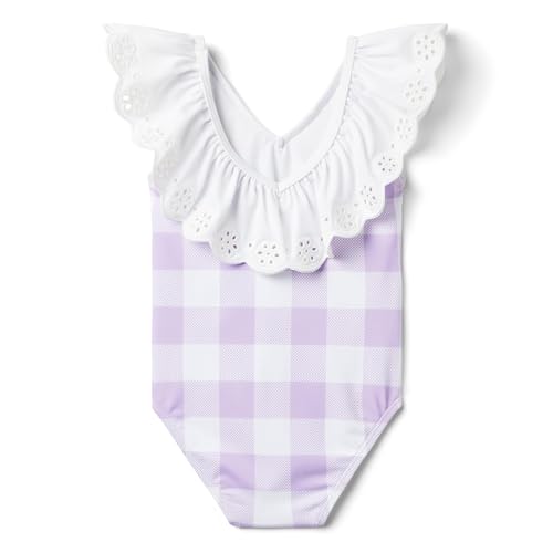 Janie and Jack Girls' Gingham Onepiece Swim (Toddler/Little Big Kids)2