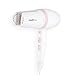 MAXXMEE Secador de pelo 360°, con canal de aire caliente para un secado completo, aplicación suave mediante distribución uniforme del calor, 2000 W, color blanco/rosa