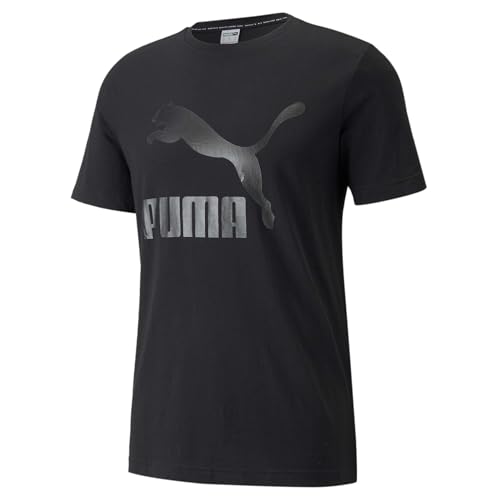 Image of Puma Men Cotton Regular Fit T-Shirt