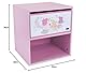 Fun House Enfant 713497 Peppa Pig Nachttisch mit Schublade, H 36 x B 33 x T 30 cm, Weiß