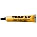 Sherco-Auto Yellow Tamper Proof Cross Check Repair & Maintenance Warranty Seal 1.8 Oz Squeeze Tube Paint Marker - 12 Tubes - Made in USA