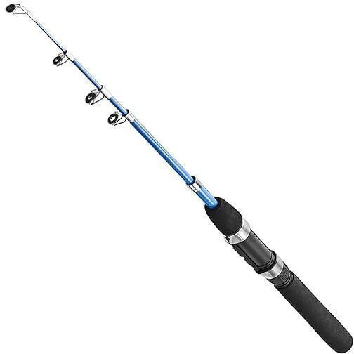 7ft Fishing Rod Small 210 Blue Fishing Rod Lightweight Fiberglass Rod for Bass Trout More-picture-19