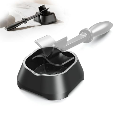 Meat Chopper Holder, Ground Beef Chopper Tool Rack, Hamburger Smasher Tool Stand, Base Bracket for Meat Grinder, Hamburger Grinder Base, Drainage & Ventilation BPA-FREE Premium Heat Resistant