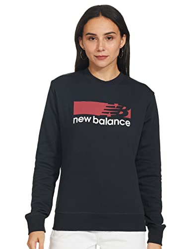 Image of new balance Women's Cotton Round Neck Sweatshirt