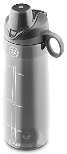 Reusable BPA-Free Plastic Water Bottle with Chug Lid and Carry Handle | Perfect for Travel, School, Outdoors, Gym - Available in Various Sizes