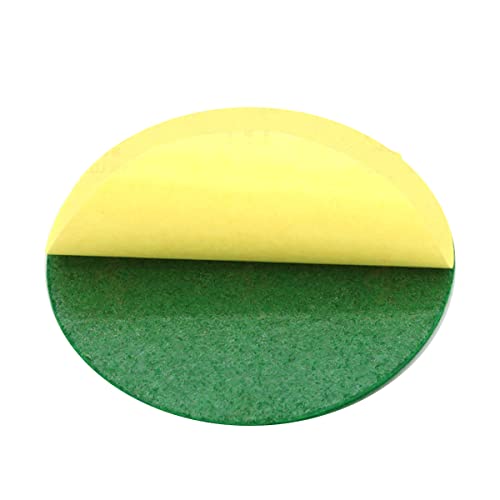 Tiardey 4 Stück 96 mm Air Hockey Drücker Air Hockey Ball Tischschlger Torhüter mit 8 Stück Pucks (Wei + Rosa + Gelb + Lila)