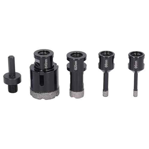 Set de 8 brocas de diamante para azulejo y mármol miniatura 3