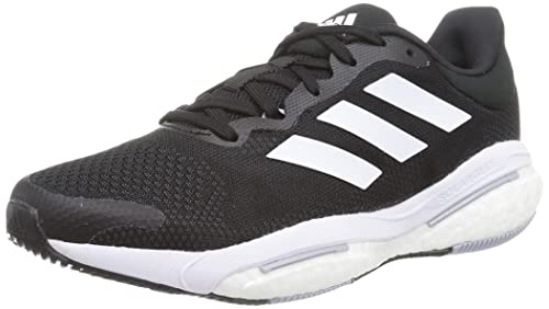 Adidas Solar Glide 5, Running Shoe Hombre, Core Black Cloud White Grey, 40 2 3 Eu