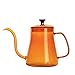 Cafetière col de cygne Bouilloire café Verser sur Drip Coffee Pot Gooseneck Spout Cafetière café goutte à goutte Bouilloire haute borosilicate chaleur 600ml en verre résistant Théière à café longue bo