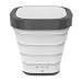 ZHIRCEKE Mini Lavatrice e asciugatrice Pieghevole, Piccola Lavatrice Turbo Turbo Turbo USB Campeggio Appartamento Dormitorio Abbigliamento Caravan,A
