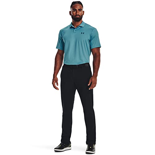 Under Armour Men's Standard Performance 3.0 Polo, (400) Still Water / / Static Blue, Medium #TOP2