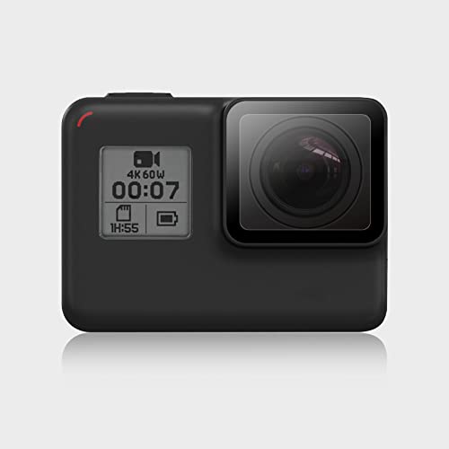 Lentes protectoras para GoPro Hero 7 Black pack de 2 cristales de repuesto trasparentes 6