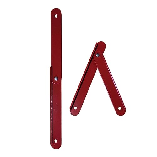 Image of 2X Herringbone Ladder Rod Attachment Metal Step Ladder Hinge Replacement 31 Holes |Home & Garden | Tools | Ladders