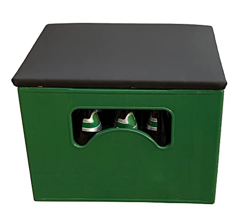 Lycce Sitzkissen für Getränkekasten Bierkastensitz Auflage...