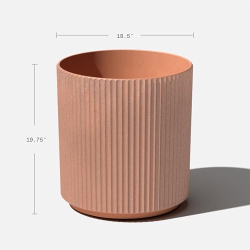 Image of Veradek Demi Series Planter - Large Round Outdoor Planter