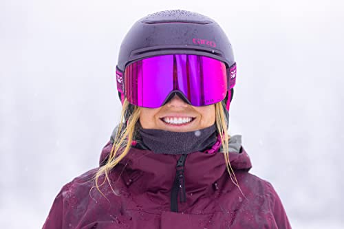 Image of Giro Ella Women's Snow Goggle - Mineral Botanical Strap with VIVID Pink /VIVID Infrared Lenses