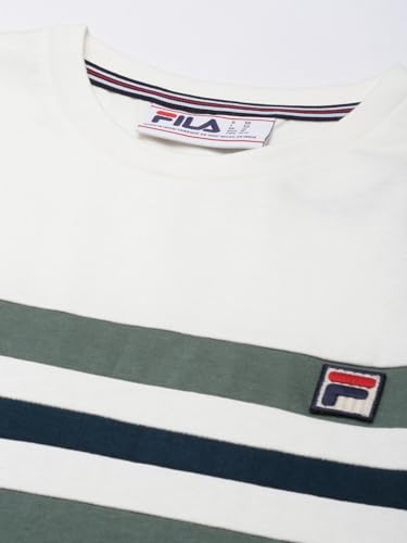 Image of Fila Men's Solid Regular Fit T-Shirt