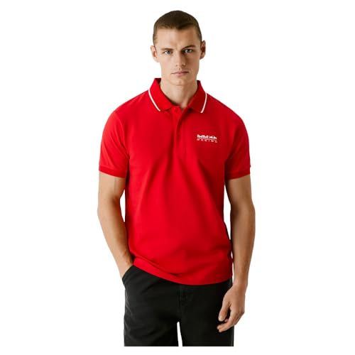 Red Bull Racing X Pepe Jeans Tipped Logo Polo, Rojo...
