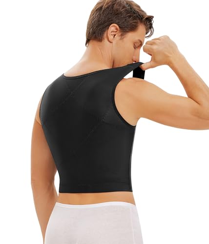 TAILONG Gynecomastia Compression Vest for Men Shapewear Slimming Body Shaper Corset Tops Fajas para Hombres2