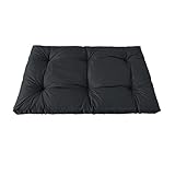 Aveanit Wasserdichtes Hundebett große Waschbar 90x70x10cm hundematratze Schwarz