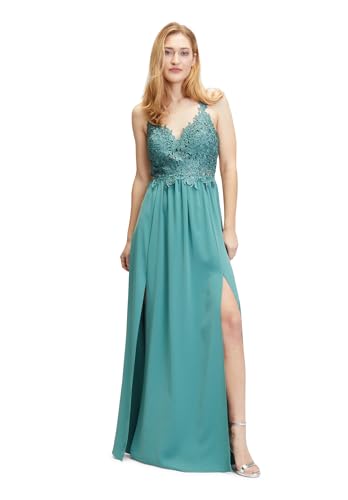 Vera Mont Damen Abendkleid mit Spitze 38, Bright Eucalyptus