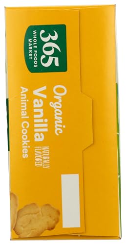 365 by Whole Foods Market, Organic Multi Pack Vanilla Animal Cookie, 6.3 Ounce - image 4