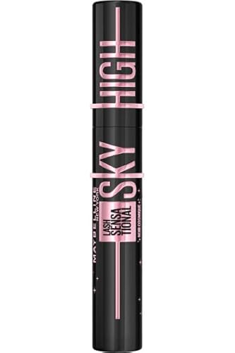 Maybelline New York, Máscara de pestañas Lash Sensational Para Una Longitud Sin Límites, Sky High Cosmic Black, 7,2 ml