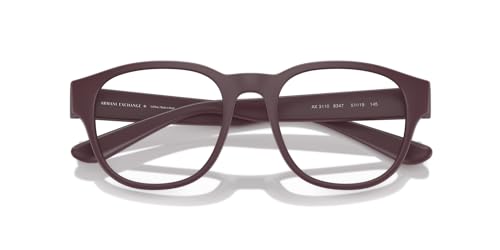 Image of Armani Exchange mens Ax3110 Round Prescription Eyewear Frames