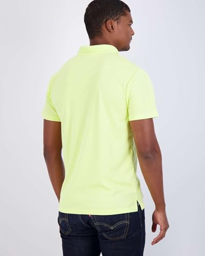 Image of 3 Pack:Mens Quick Dry Fit Polo Shirt Short Sleeve Golf Tennis Clothing Active Wear Athletic Performance Tech Sports Essentials Moisture Wicking Casual Dri-Fit T Shirts Set