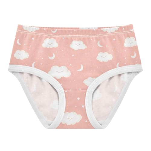 Girls Underwear Soft Cotton Cute Cloud Kids Panties in Sizes 2/3t, 4t, 5t, 6 and 8