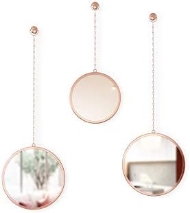 Umbra 1013877-880 Mirror, 18/8 Stainless Steel, Copper,