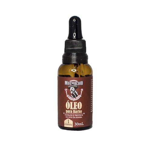 Muchacho - Óleo Para Barba Profissional Hidratante Classic - 30ml Hidratação e Maciez para sua barba