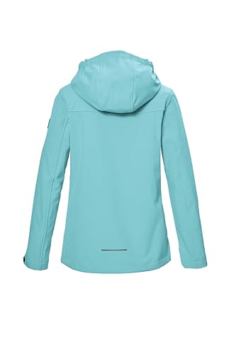 Chaqueta softshell para niñas Killtec Kos 145 con capucha impermeable 2