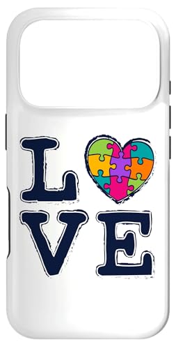 Autism Awareness Day ���� Love Accept Advocate �X�}�z�P�[�X iPhone 17 Pro �p
