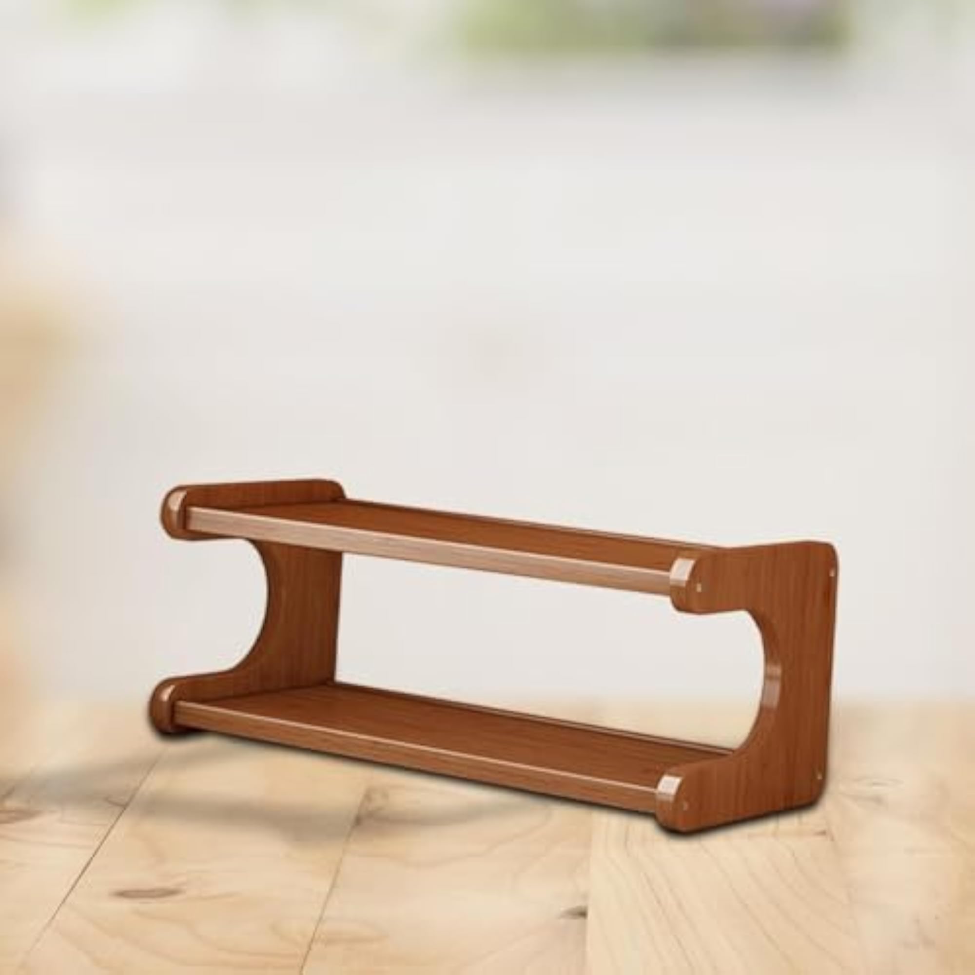 2 Tier Decorative Storage Rack for Home Decor