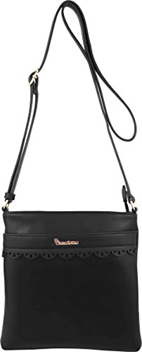 B BRENTANO Vegan Medium Crossbody Handbag Purse3