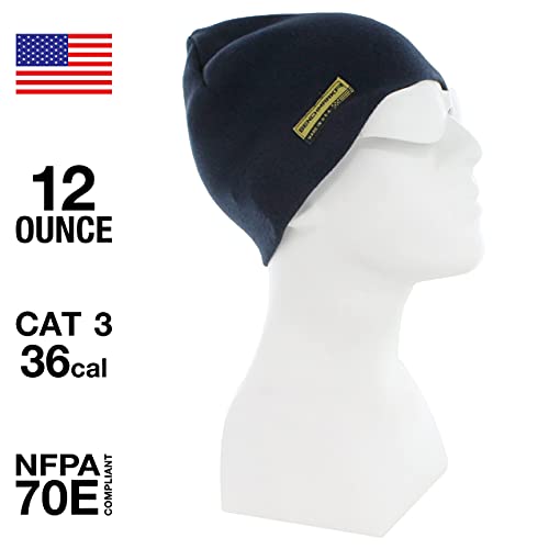 Benchmark Fr Flame Resistant Skull Cap, Made In The Usa - One Size - (Navy) #TOP3