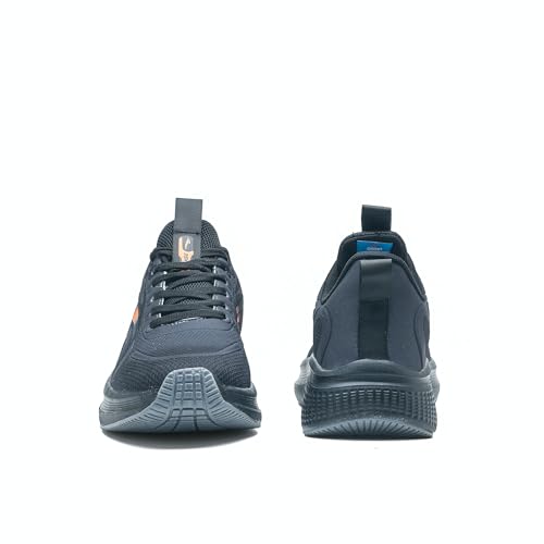 Image of ASIAN Quantum-27 Men's Sports Running Shoes with See-Through Air Sole, Memory Foam Comfort, Breathable Knit Upper & Stylish Athletic Performance Design