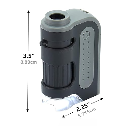 Carson MM-300 Microbrite Plus 60X-120X Led Lighted Pocket Microscope thumb #4