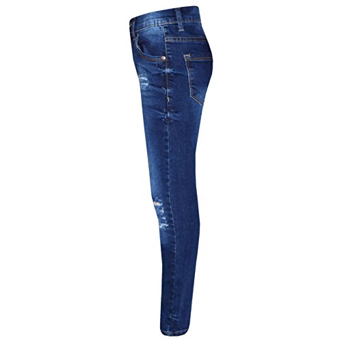 A2Z 4 Kids Ragazze Elastico Jet Nero Jeans Bambini...