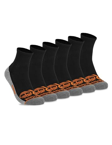Timberland PRO Mens Work Socks, Quarter Sorbtek Moisture
