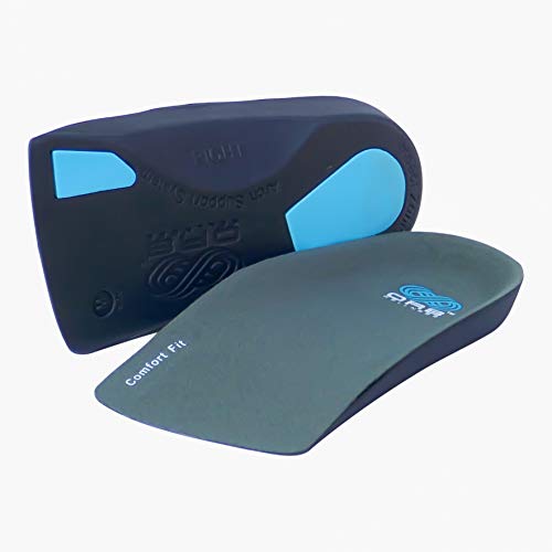OR8 Wellness Solette ortopediche per fascite plantare, lunghezza 3/4, piedi piatti, archi caduti, sollievo dal dolore al tallone, inserti per scarpe/stivali da uomo e donna (XL 11-12,5)