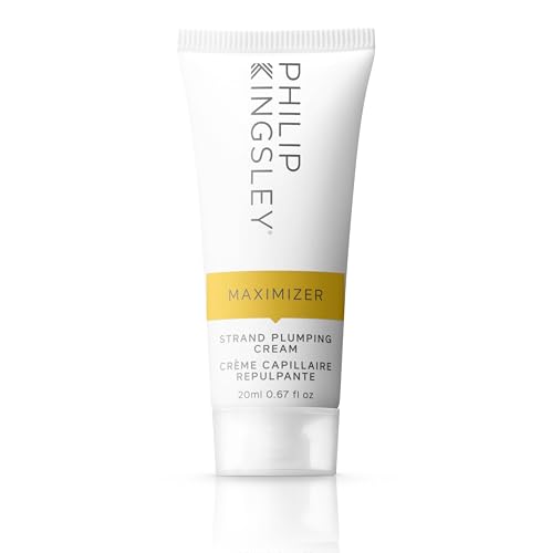 Image of Philip Kingsley | Maximizer Strand Plumping Cream | Volume for Hair Smoothing | Volumizing for Fine Flat | Thin, Limp, Flyaway Hair Volumizer, Adds Body and Shine | 20ml