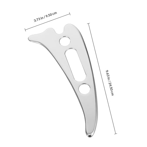 Gua Sha en acier inoxydable contre les raideurs du dos et les tensions du corps entier - 2