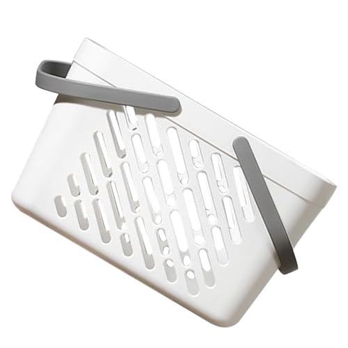 Mikinona Cesta De Tocador De Malla Manual Para Latas De Repuesto Contenedores De Almacenamiento Para Baño Cesto Portátil Doble Cestas Para Accesorios Unidad De Almacenamiento Para
