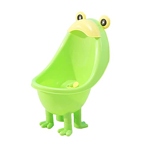 KOMBIUDA 幼児用トイレトレーニング用小便器溝付き男の子用カップトイレ楽しい学習補助具男の子と女の子のバスルームアクセサリー